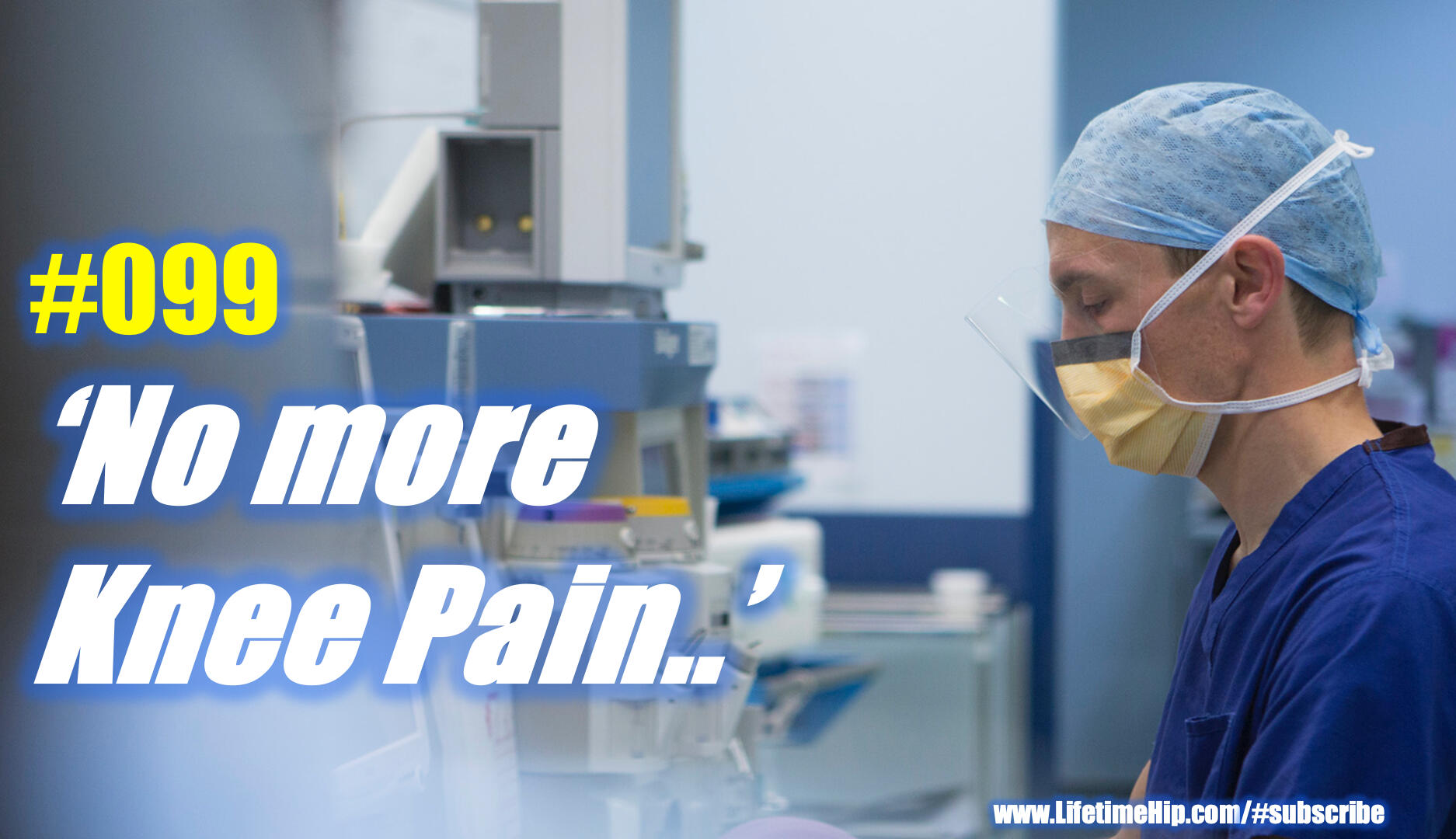 No more knee pain