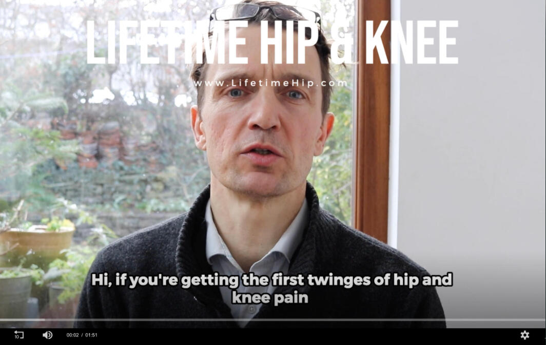 What to do about knee pain.