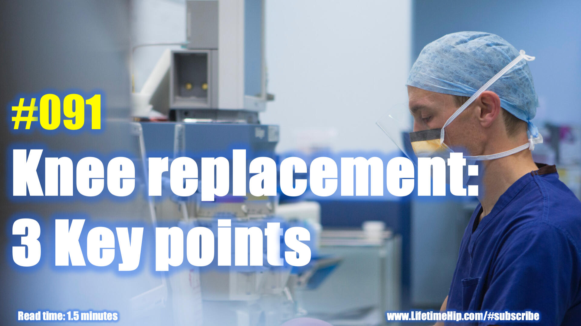 TKR 3 Key points