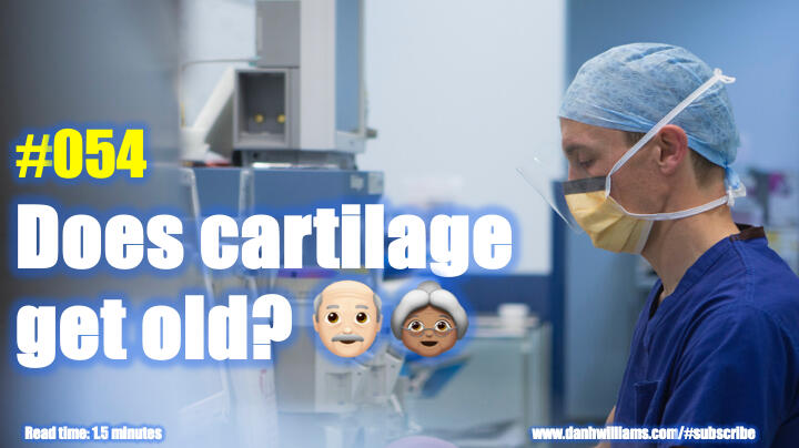 Does cartilage get old? 👴🏻👵🏽