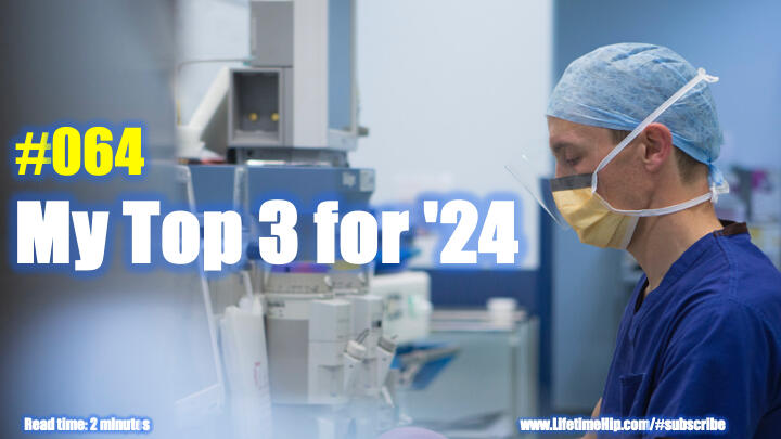 My Top 3 for 2024