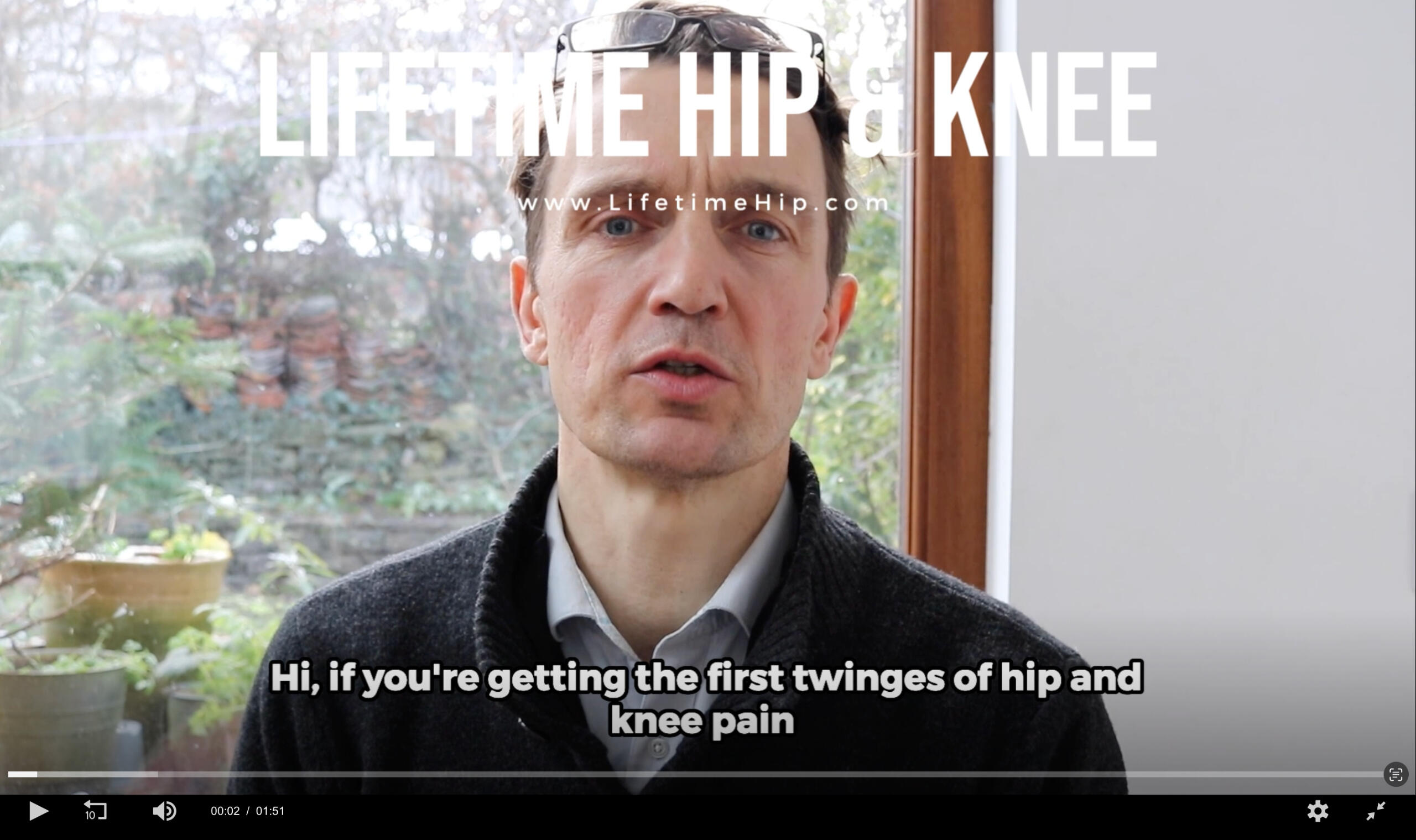 Lifetime Hip & Knee Mini-course