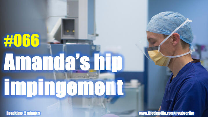 Amanda's hip