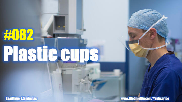 Plastic cups